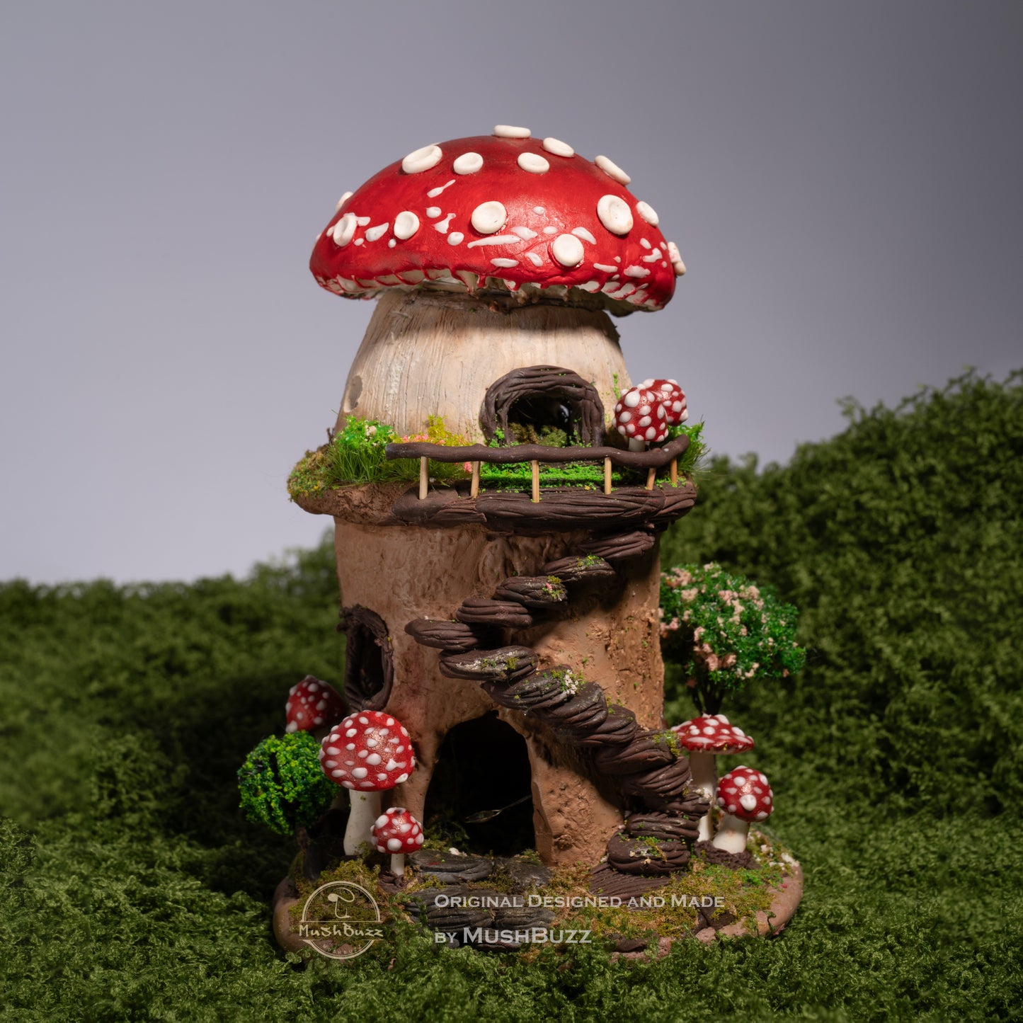Mushroom Cottage Secret Garden