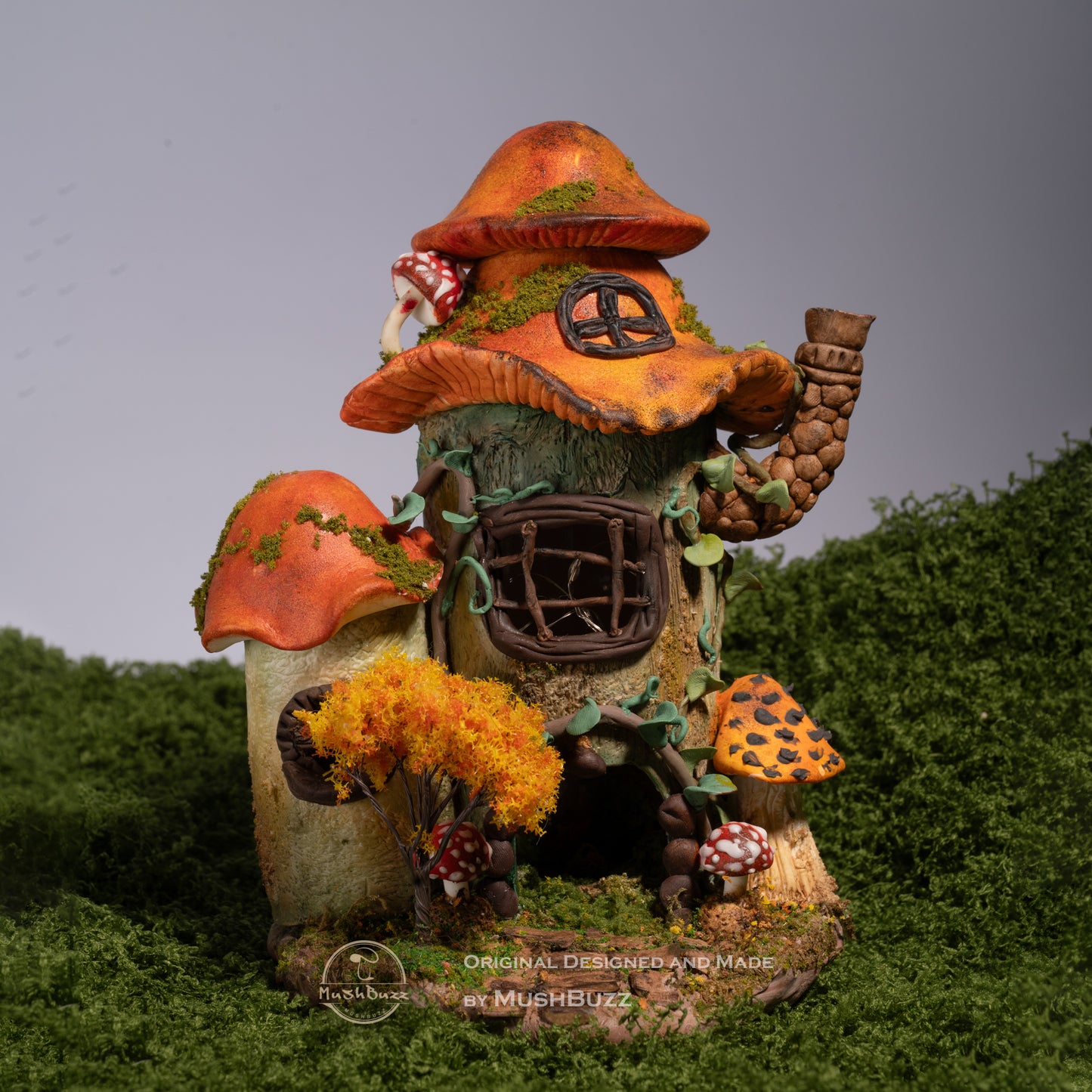 Mushroom Cottage Secret Garden